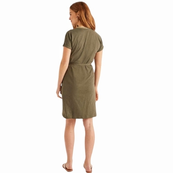 Boden - Dora Embroidery Jersey Dress - Picture 3 of 16